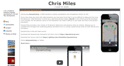 Desktop Screenshot of chrismiles.info